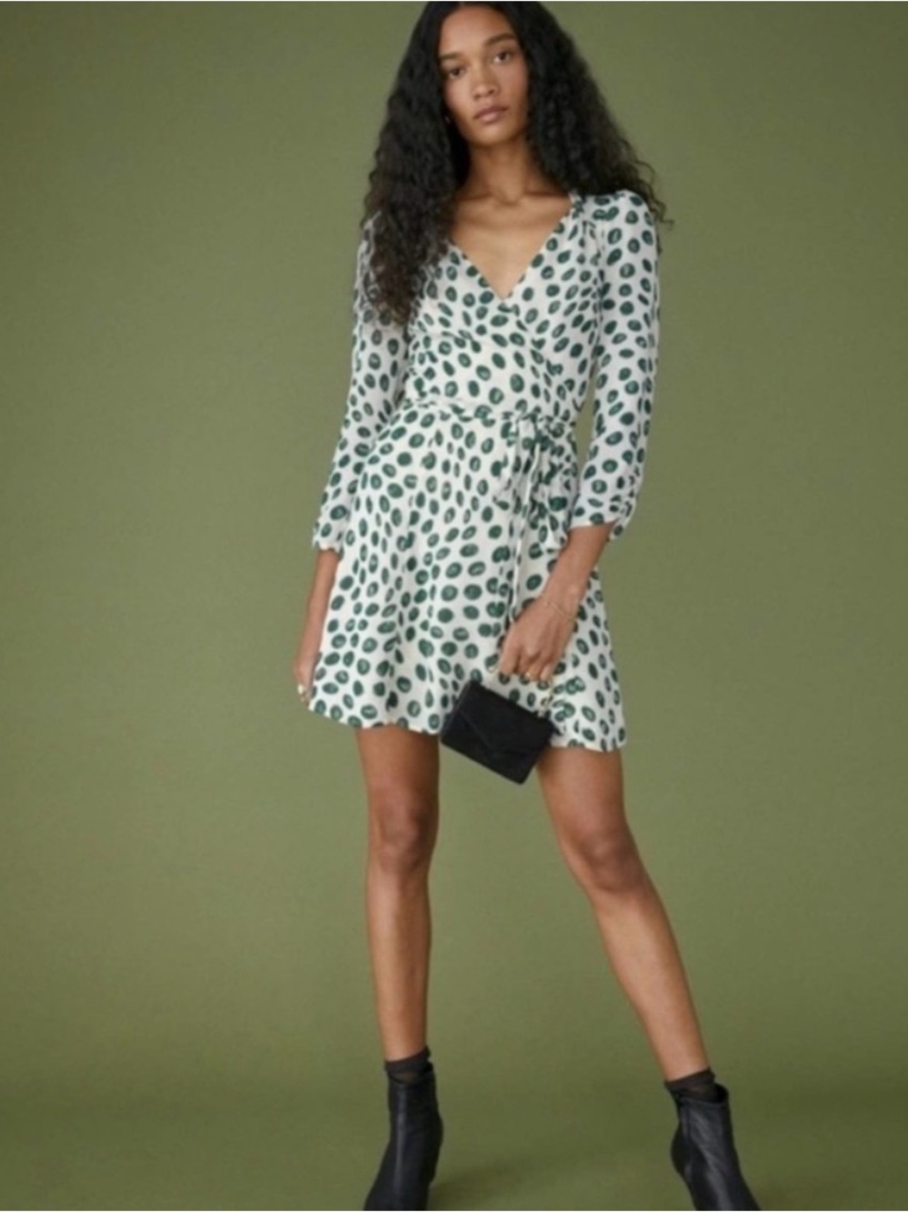 Reformation Wrap Dress